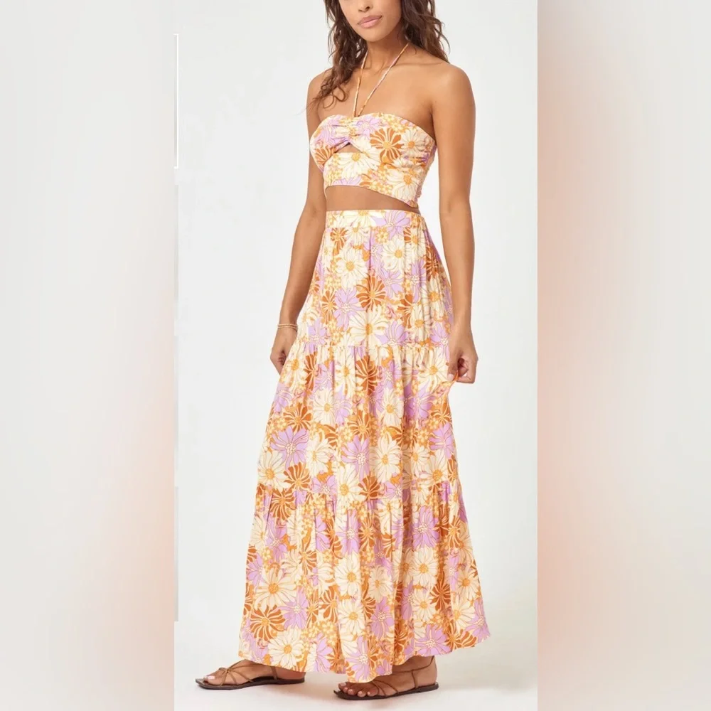 L *SPACE Bondi Maxi Skirt - Picture 3 of 11